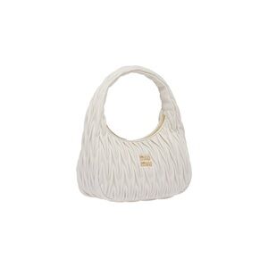 Small White Quilted Women's Bag